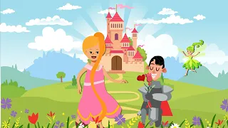 ربانزل الأميرة ذات الشعر الطويل والساحرة Rapunzel In Arabic 