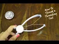 How To Insert Thread In Eyebrow Threading Tool Slique Hair Threading System Beauty Express