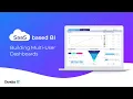 SaaS-based BI Building Multi-User Dashboards