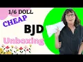 CHEAP BJD Unboxing scale doll Review Dress Up Comparisons