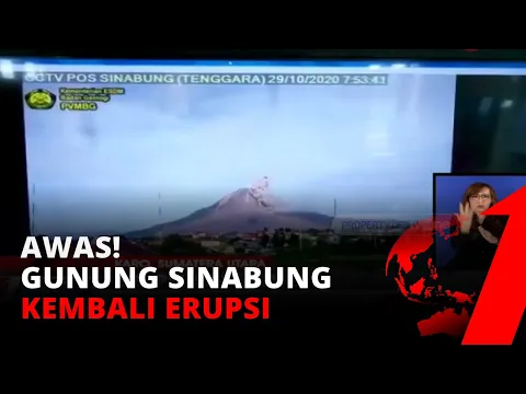 Awas! Gunung Sinabung Kembali Erupsi, Semburkan Awan Panas | tvOne