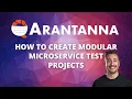 QArantanna - How to create modular microservice test projects