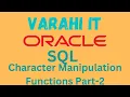 VARAHI IT - Oracle SQL