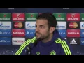 Cesc Fabregas jokes around with translator