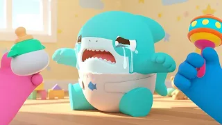 Why Babies Cry Song | Good Behaviors for Kids | Shark Academy Songs for Kids
