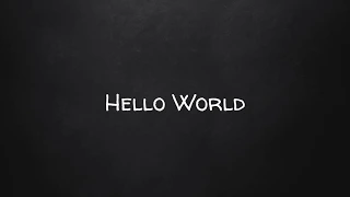Learn JavaScript Part 2 - Hello World