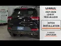 2021-2026 Chevy Trailblazer U-Haul Trailer Hitch Installation CMF13584