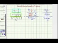 Ex Simplify a Complex Fraction with Multiple Steps and Variables