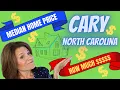 MEDIAN Home Price CARY NC How much does housing cost North Carolina