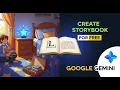 How to Make Your Own AI Storybook with Google Gemini NEW Update