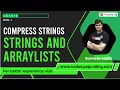 String Compression Leetcode Medium in JAVA Explanation and Code