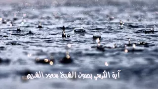 آية الكرسي   بصوت الشيخ سعود الشريم دندنها