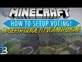 How To Setup Voting on A Minecraft Server Complete Guide To VotingPlugin