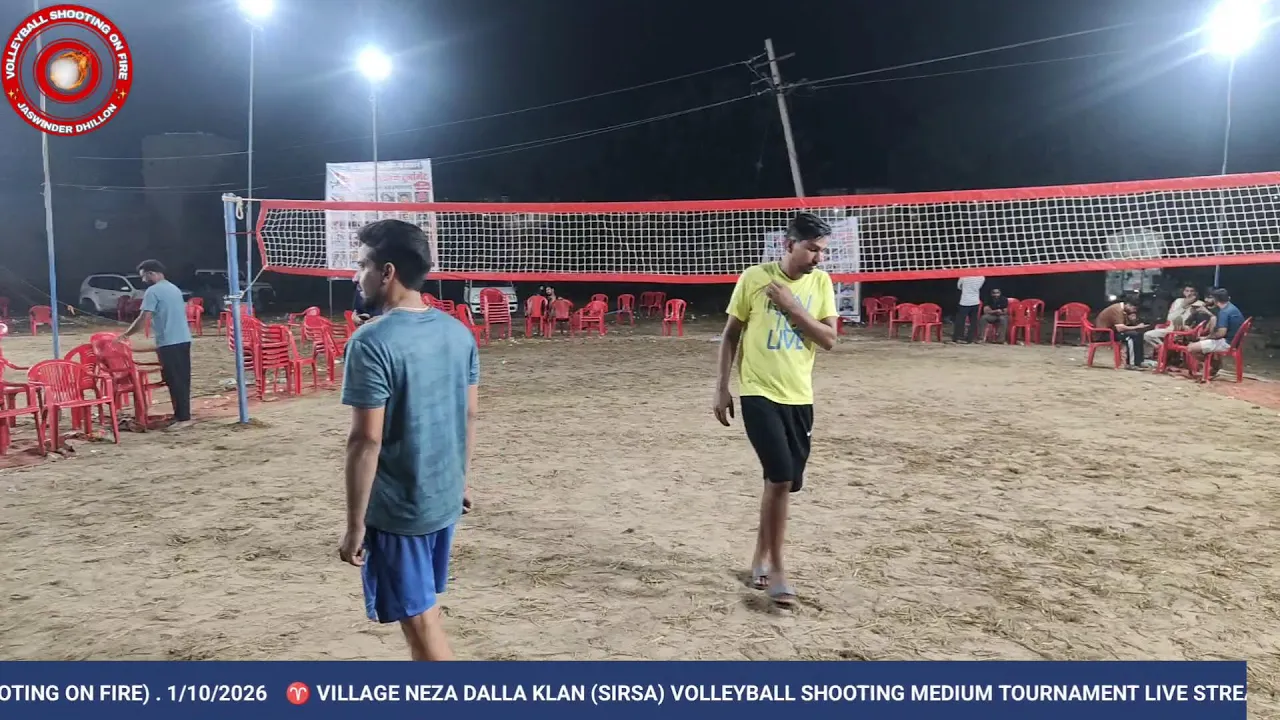 Live streaming of Volleyball Shooting On Fire