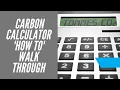 Download Lagu How to - carbon calculator walk through