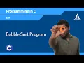 Bubble Sorting Program Programming in C EST102 KTU Malayalam
