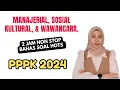 2 JAM NON STOP BAHAS SOAL HOTS MANSOSWAN GRATIS PPPK 2024 SEMUA FORMASI DAN JURUSAN