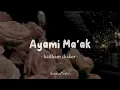 Ayami Ma'ak - Haitham Shaker| Lyrics Arabic + Latin + Terjemahan | أيامي معاك - هيثم شاكر