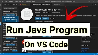 How to Run Java in Visual Studio Code Hindi Complete Step