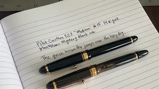 Pilot Custom 743 823 Nib and Feed Swap from Flexible Nib Factory