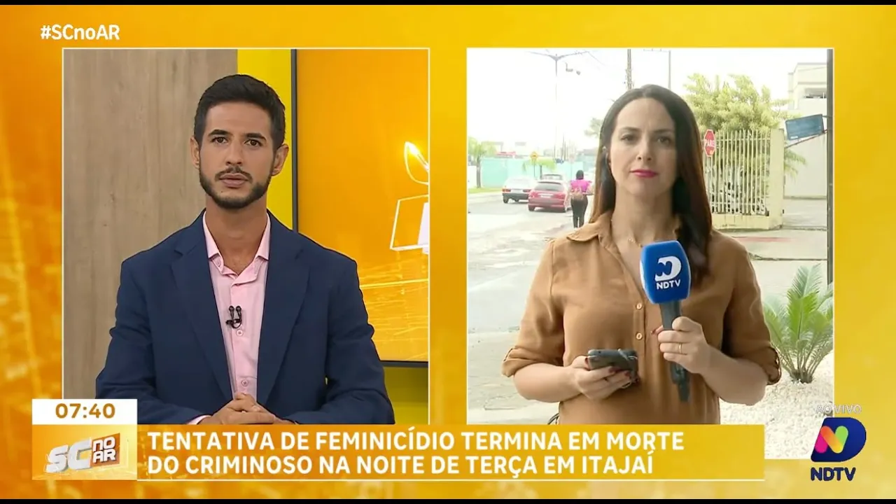 Tragédia em Itajaí: tentativa de feminicídio termina em morte do agressor