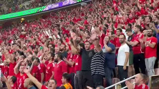 جماهير الاهلي تغني قاعدين ليه ما تقومو تروحو بعد إحراز ٣ اهداف في مرمي الاتحاد    دندنها