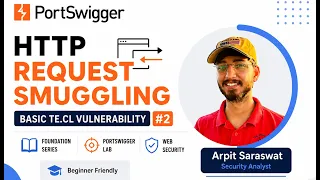 HTTP Request Smuggling Foundation Basic TE CL Vulnerability Arpit Saraswat