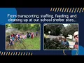 Recognition of HCPS staff community during Hurricane Helene