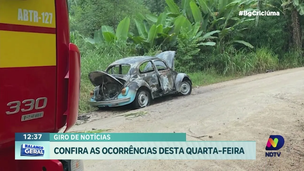 Giro de Notícias: Incêndios, acidentes e mais