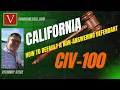 How to default a non-answering Defendant in California state court
