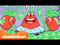 Download Lagu SpongeBob | Mr Krabs die 60 minuten lang STINKEND RIJK is 💸 | Nickelodeon Nederlands