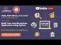 Part-3 Build your MIni Blockchain on your IoT data - BIT MESRA