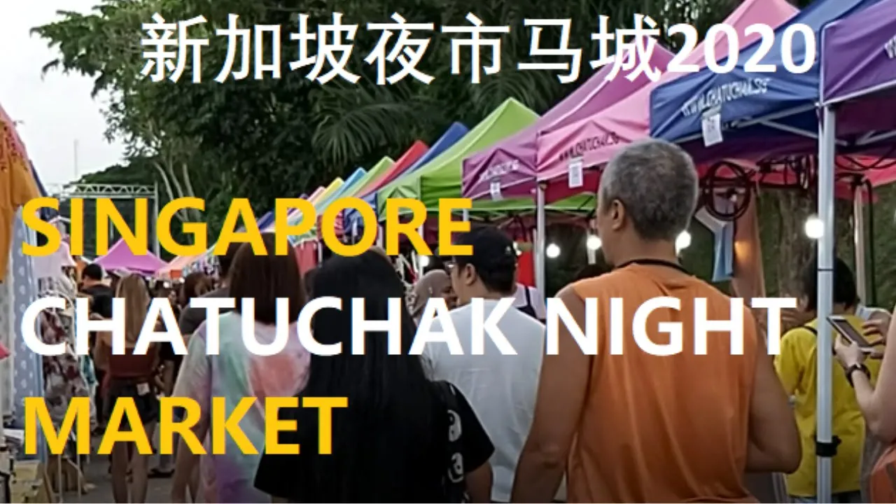 NEW! Singapore Chatuchak Bangkok Market Grandstand [2020]