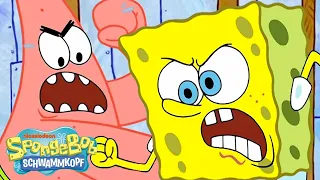SpongeBobs lustigste Kämpfe in Bikini Bottom 👊 | 30 Minuten | SpongeBob Schwammkopf