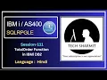 totalorder function in db2 sql SQLRPGLE ibmi training sqlrpgle as400 ibm db2 function