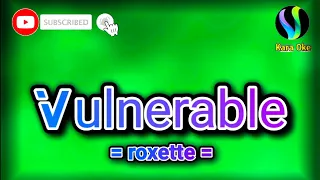 Download Vulnerable | Roxette #kara_oke_cover #karaoke MP3