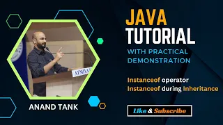 Java Tutorial OOP Basics Instanceof operator with practical Anand Tank