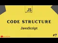 Better code structure in JavaScript - JavaScript tutorial 2022 part 7