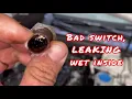 2 0t Audi VW Red Oil Lamp Pressure Warning Fix Switch off engine and Check Oil Level