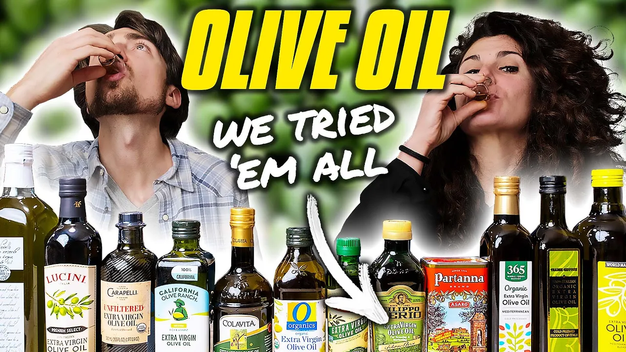 How to Pick the Right OLIVE OIL   Olive Oil Taste Test
