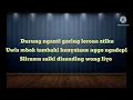 Download Lagu Kok ISO Yo? - Lirik Sasya Arkhisna