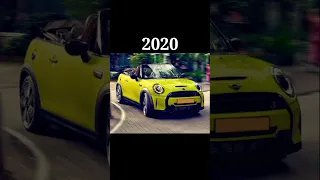 Evolution Of Mini Cooper Shorts Viral Trending Youtubeshorts Car Evolution Shortvideo 