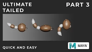 Ultimate Tailed Maya Animation Tutorial - Quick And Easy Part 3