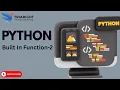 Built-in Functions in Python Part 2 Math Type Conversion Functions Python - Chapter 11