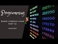 Visual Basic Programming Creating Snake Console Game - Part 1