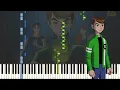 Download Lagu Ben 10 Alien Force Theme Song [Piano]