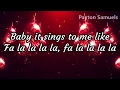 Download Lagu Justin Bieber ft. Boyz II Men - Fa La La (Lyrics)