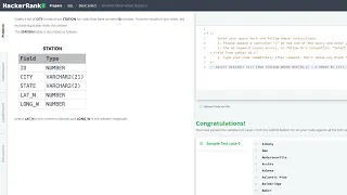 Query a list of CITY names from STATION for cities that have an even ID number HackerRank Day 52 SQL