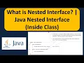 What is Nested Interface Java Nested Interface Inside Class Java Tutorial