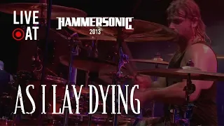 as i lay dying through struggle live at hammersonic 2013
